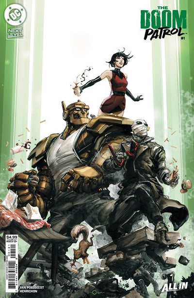 DOOM PATROL (2026) #1 CVR B CLAYTON CRAIN CARD STOCK VAR