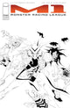 M1 MONSTER RACING LEAGUE (2026) #4 CVR C 25 COPY INCV JAE LEE B&W VAR