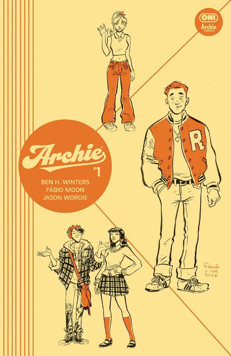 ARCHIE (2026) #1 CVR V FABIO MOON LOCAL COMIC SHOP DAY VAR
