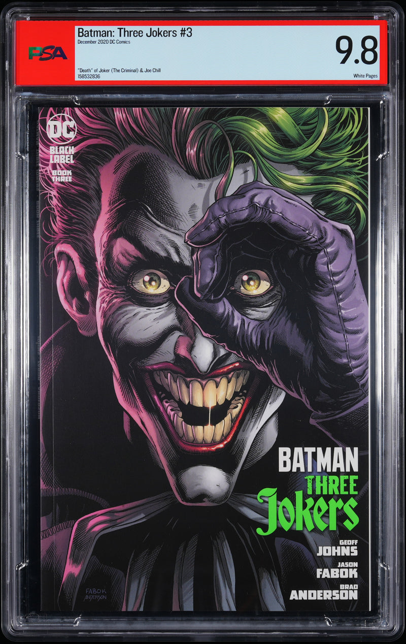 BATMAN: THREE JOKERS (2020) #3 PSA 9.8