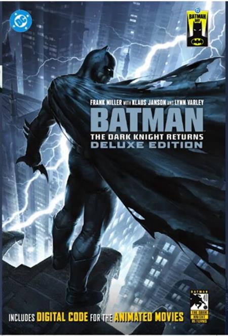 BATMAN THE DARK KNIGHT RETURNS DELUXE EDITION HC BATMAN DAY 2026 DUST JACKET VAR