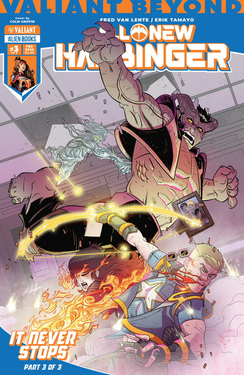VALIANT BEYOND ALL NEW HARBINGER (2025) #6 CVR A GRIFFIN