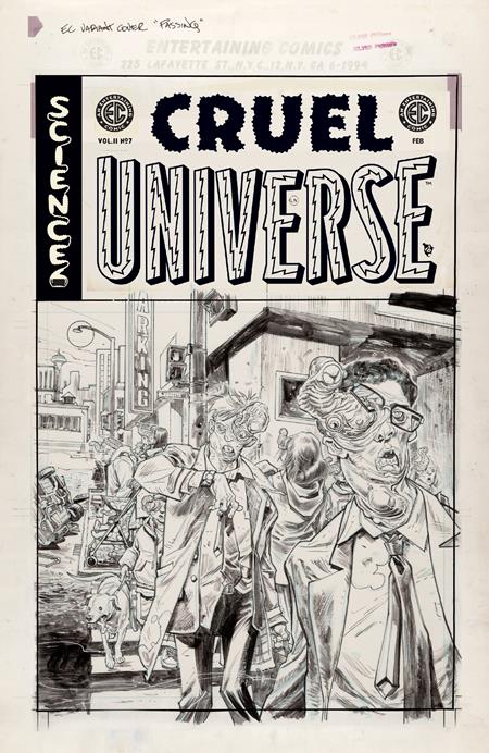 EC CRUEL UNIVERSE 2 (2025) #7 CVR D INC 1:20 TOM FOWLER B&W ARTIST EDITION VAR