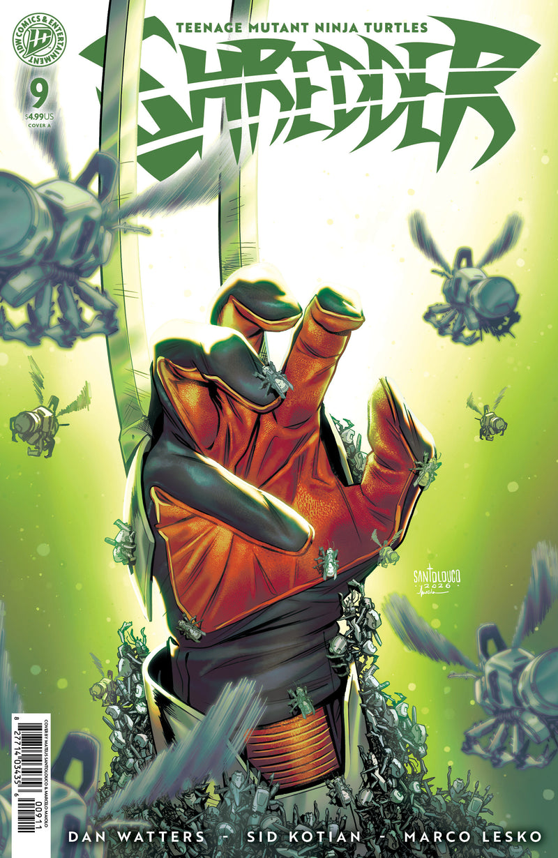 TEENAGE MUTANT NINJA TURTLES SHREDDER (2025) #9 CVR A SANTOLOUCO