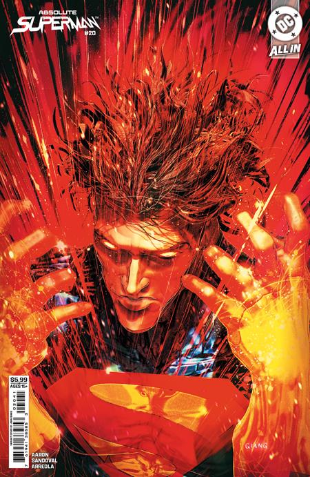 ABSOLUTE SUPERMAN (2024) #20 CVR D JOHN GIANG CARD STOCK VAR
