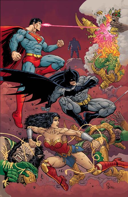 JUSTICE LEAGUE UNLIMITED (2024) #15 CVR B STEVE SKROCE CARD STOCK VAR (DC K.O.)
