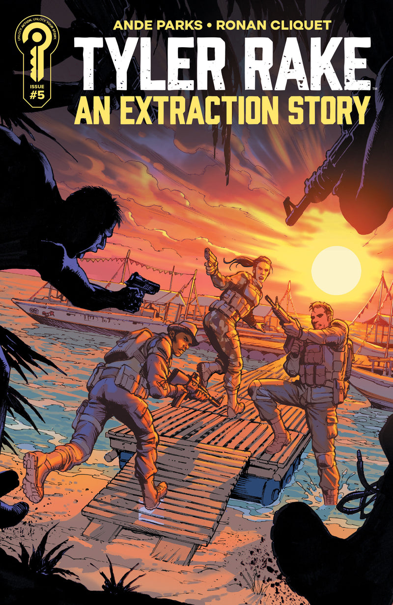 TYLER RAKE AN EXTRACTION STORY (2026) #5 CVR B SANTUCCI