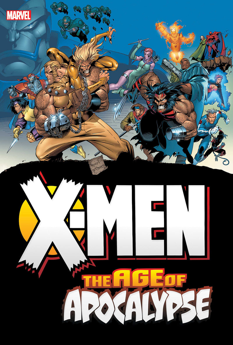 X-MEN AGE OF APOCALYPSE OMNIBUS HC (NEW PRINTING) DIRECT MARKET VAR
