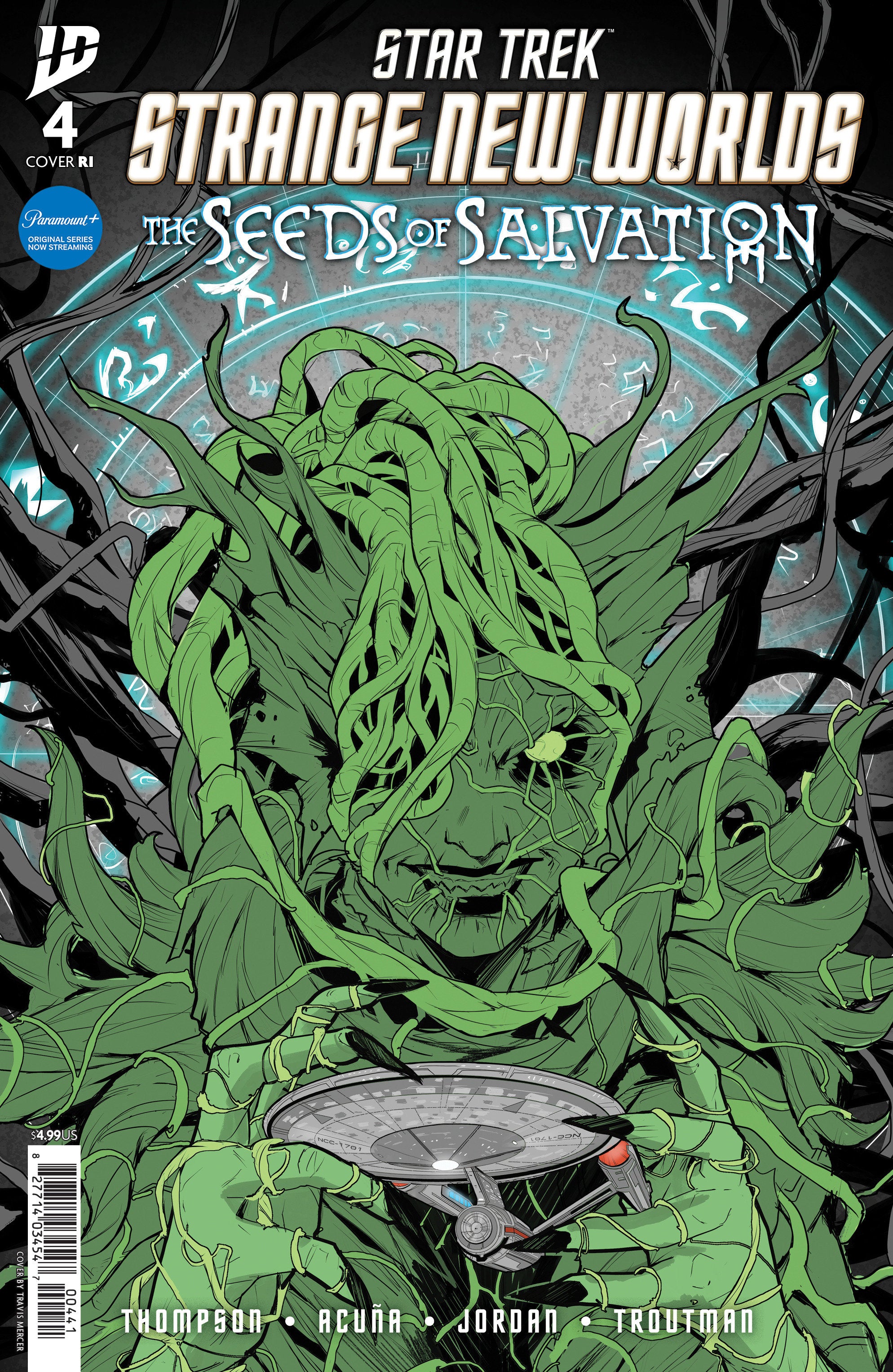 STAR TREK STRANGE NEW WORLDS THE SEEDS OF SALVATION (2025) #4 CVR D 10 COPY INCV MERCER VAR