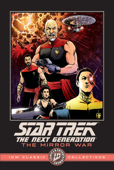 STAR TREK THE NEXT GENERATION IDW CLASSIC COLLECTIONS THE MIRROR WAR TP