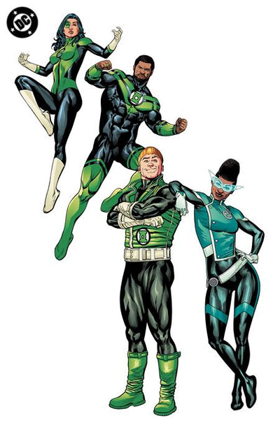 GREEN LANTERN CORPS (2025) #14 CVR E FERNANDO PASARIN CORNER BOX SPOT FOIL VAR