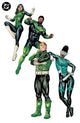 GREEN LANTERN CORPS (2025) #14 CVR E FERNANDO PASARIN CORNER BOX SPOT FOIL VAR