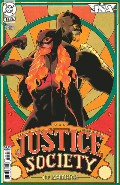 JSA (2024) #21 CVR B MATT TAYLOR CARD STOCK VAR