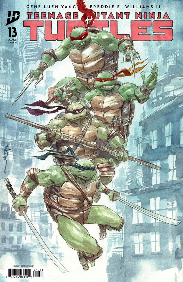 TEENAGE MUTANT NINJA TURTLES (2024) #13 CVR J 100 COPY INCV NGUYEN VAR