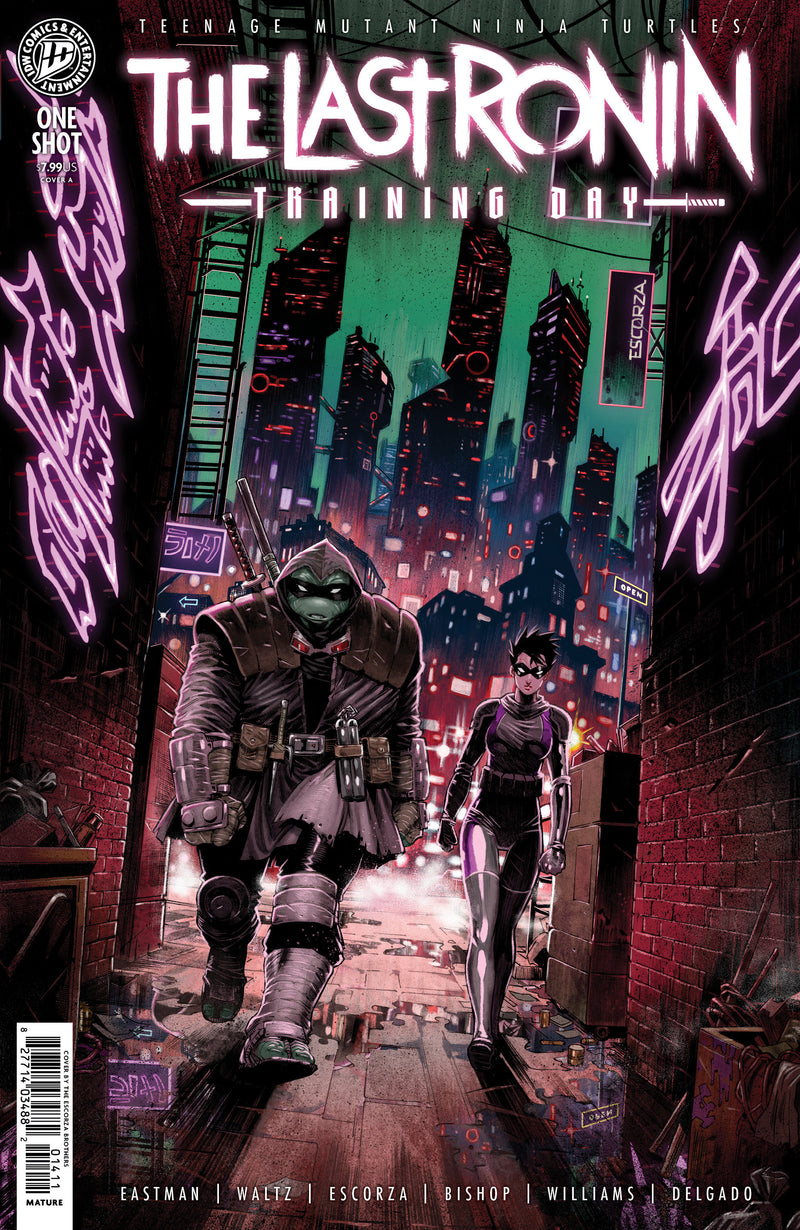 TEENAGE MUTANT NINJA TURTLES THE LAST RONIN TRAINING DAY (2026) #1 (ONE SHOT) CVR A ESCORZA BROTHERS