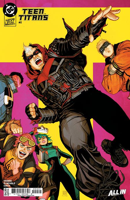 TEEN TITANS (2026) #2 CVR C BERNARD CHANG CARD STOCK VAR