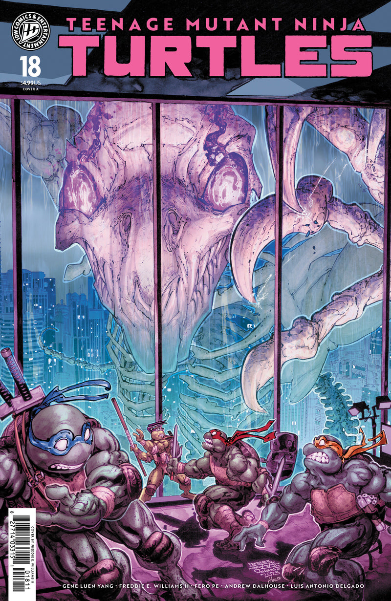 TEENAGE MUTANT NINJA TURTLES (2024) #18 CVR A WILLIAMS II