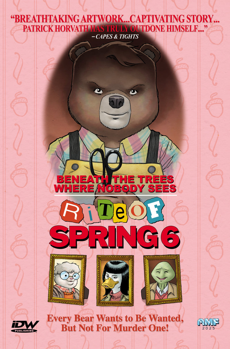 BENEATH THE TREES WHERE NOBODY SEES RITE OF SPRING (2025) #6 CVR B FLEECS MOVIE HOMAGE