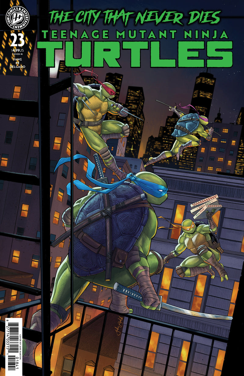 TEENAGE MUTANT NINJA TURTLES (2024) #23 CVR G 25 COPY INCV BARTOK VAR
