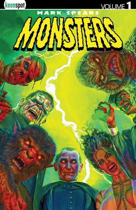 *DAMAGED* MARK SPEARS MONSTERS HC VOL 01