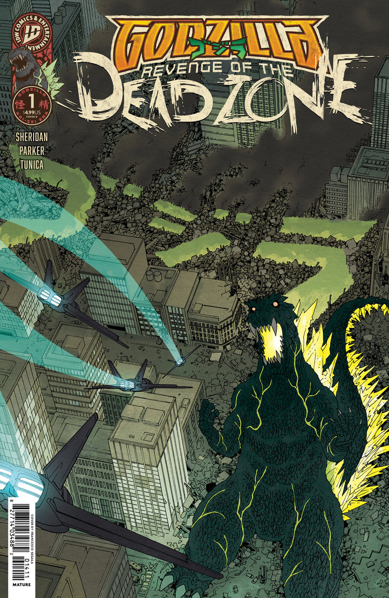 GODZILLA REVENGE OF THE DEADZONE (KAI-SEI ERA) (2026) #1 CVR D MORAZZO IDW GOES DARK