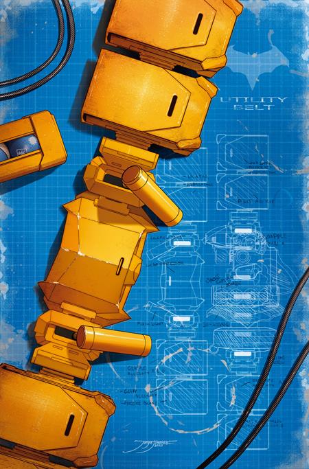 BATMAN (2025) #4 CVR E JORGE JIMENEZ BAT-GADGET CARD STOCK VAR