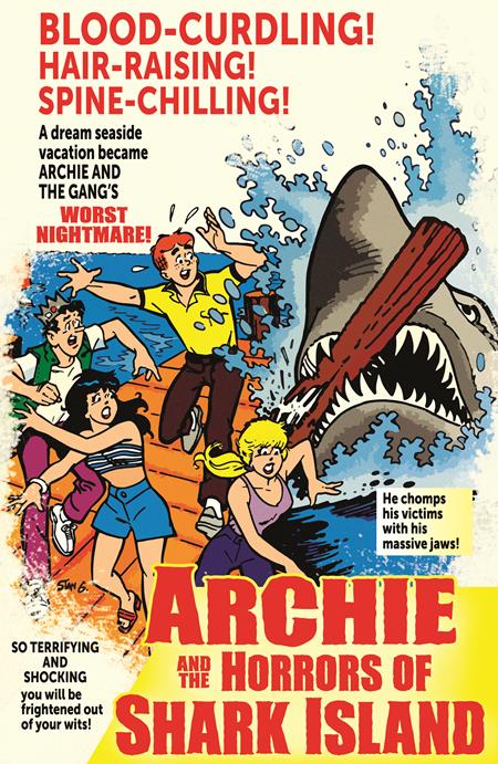 ARCHIES TV LAUGH OUT (1969) #79 FACSIMILE EDITION (2026) CVR B STAN GOLDBERG JAWS PARODY MOVIE POSTER VAR