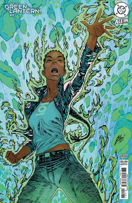 ABSOLUTE GREEN LANTERN (2025) #12 CVR B GUILLEM MARCH CARD STOCK VAR