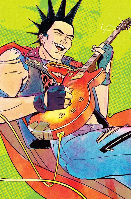 ACTION COMICS (2016) #1094 CVR D ANNIE WU PUNK ROCK CARD STOCK VAR