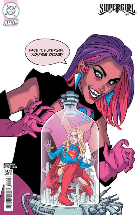 SUPERGIRL (2025) #11 CVR D SOPHIE CAMPBELL CARD STOCK VAR