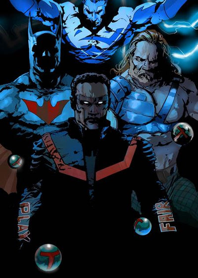JUSTICE LEAGUE UNLIMITED (2024) #14 CVR E STEVAN SUBIC GLOW-IN-THE-DARK VAR (DC K.O.)
