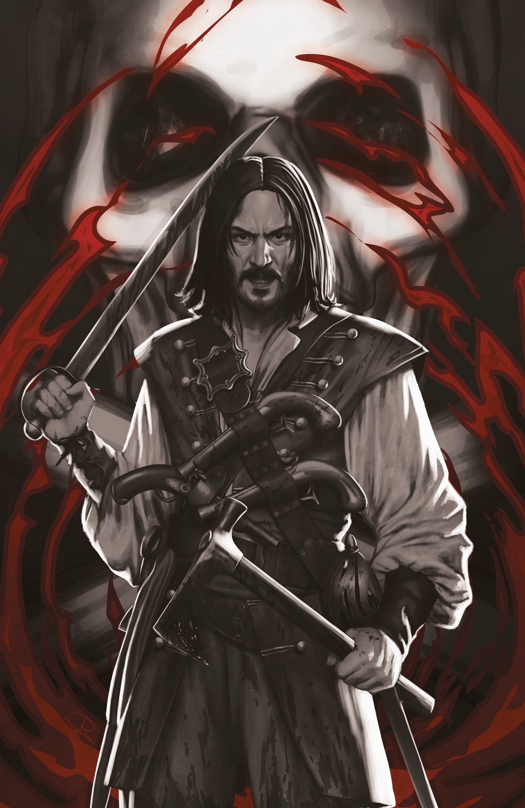 BRZRKR THE BLEEDING TIDE (2025) #1 (ONE SHOT) CVR F 10 COPY INCV PUEBLA VAR