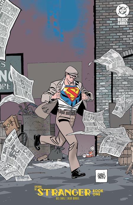 SUPERMAN THE STRANGER (2026) #1 CVR C GORAN PARLOV CARD STOCK VAR
