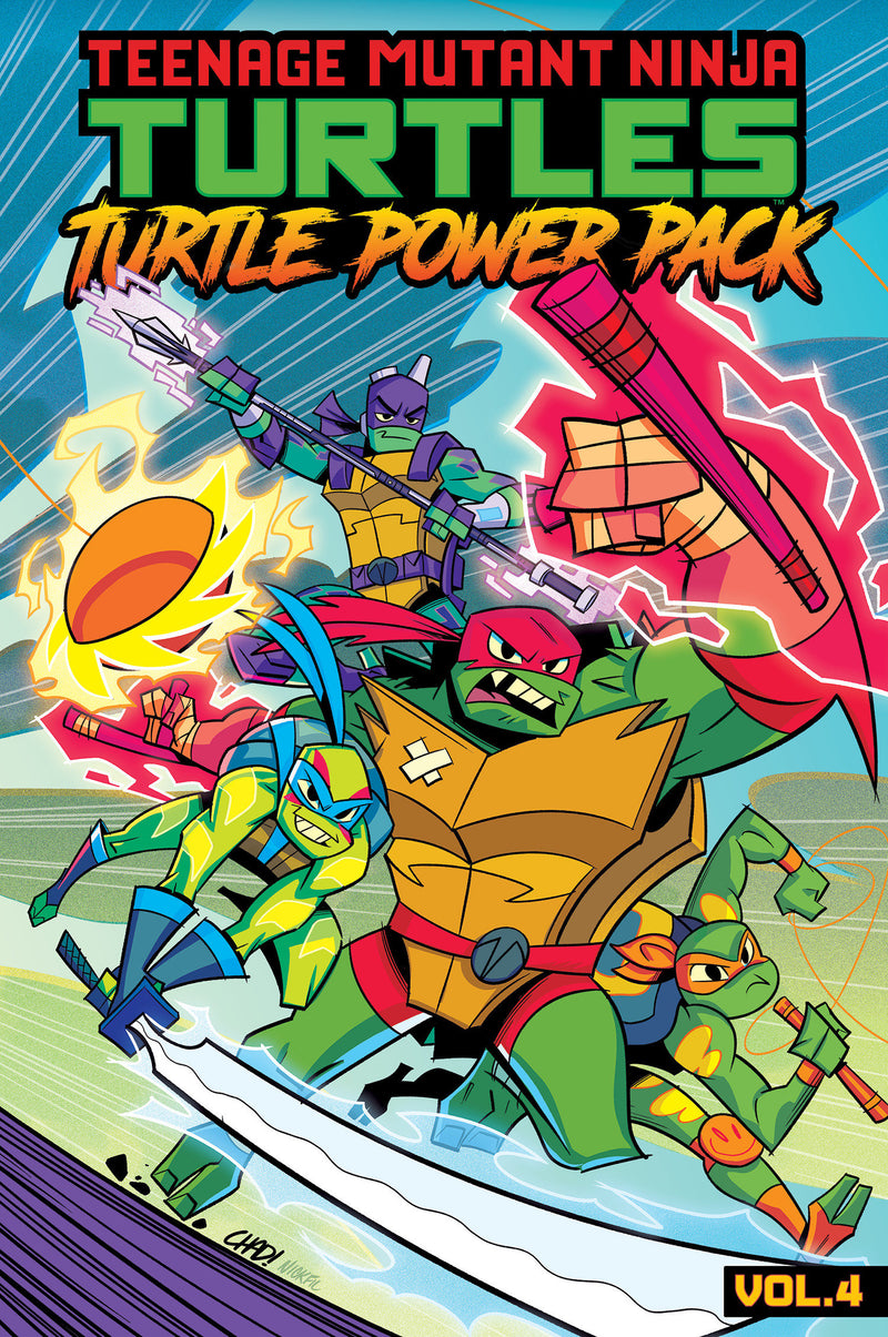 TEENAGE MUTANT NINJA TURTLES TURTLES POWER PACK TP VOL 04