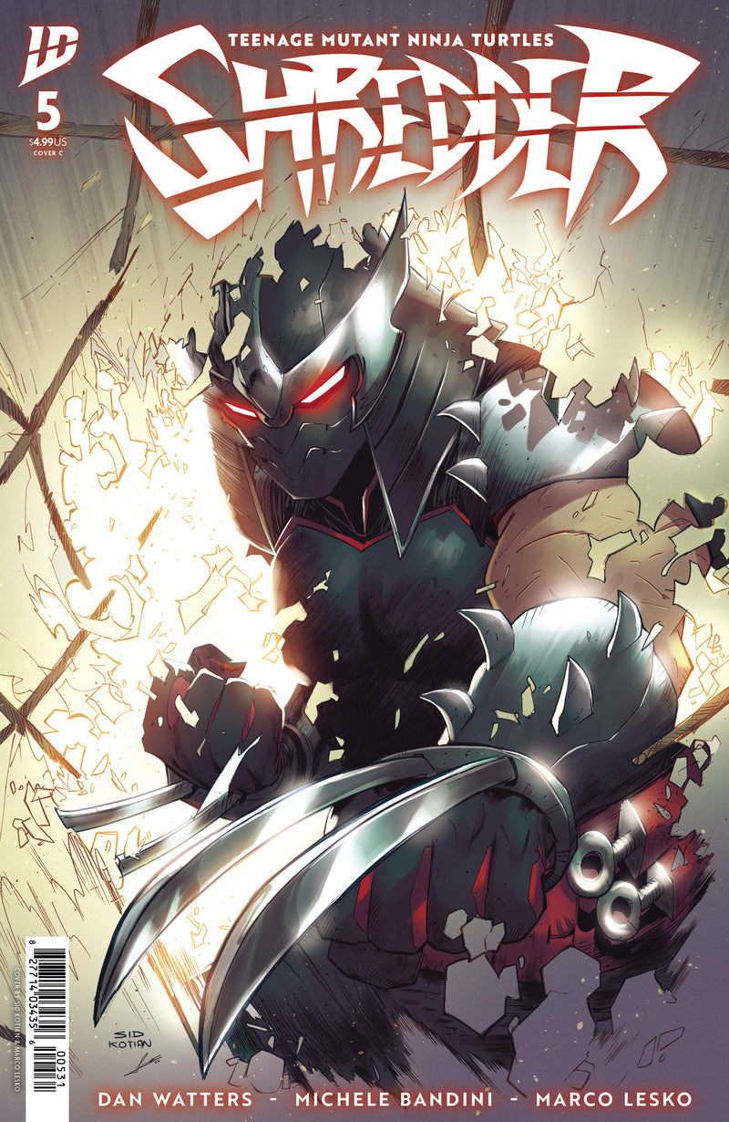 TEENAGE MUTANT NINJA TURTLES SHREDDER (2025) #5 CVR C KOTIAN