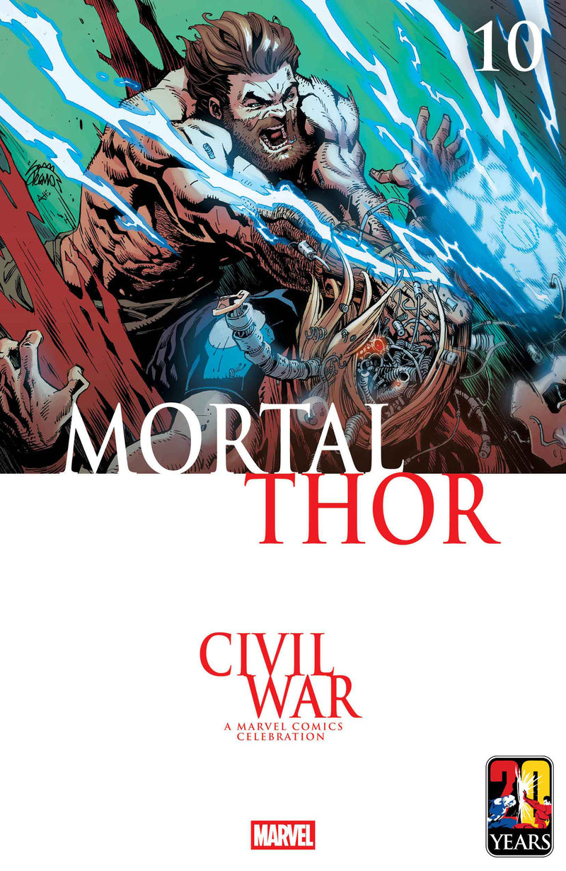 MORTAL THOR (2025) #10 RYAN STEGMAN CIVIL WAR CELEBRATION VAR