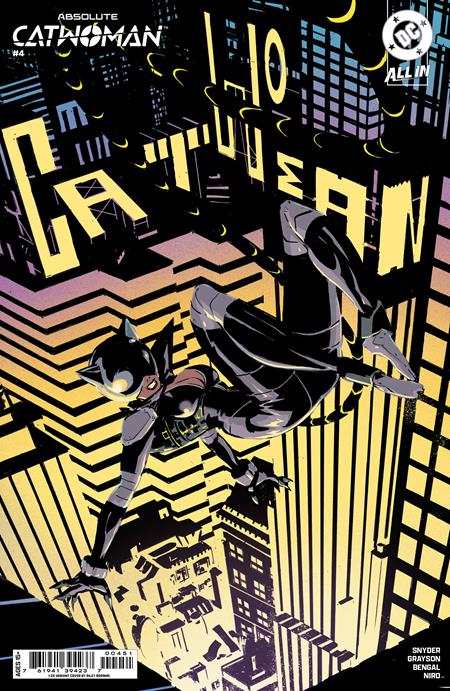 ABSOLUTE CATWOMAN (2026) #4 CVR E 25 COPY INCV RILEY ROSSMO CARD STOCK VAR