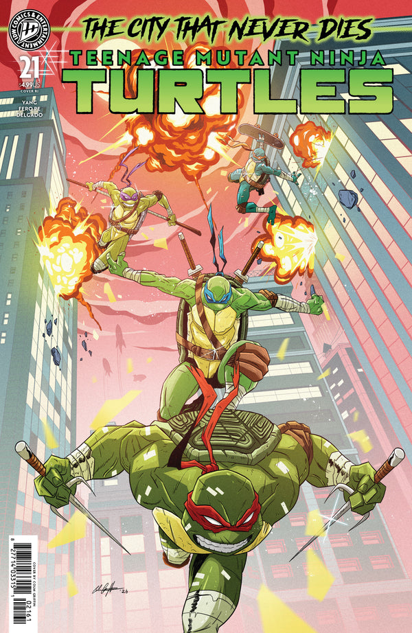 TEENAGE MUTANT NINJA TURTLES (2024) #21 CVR G 25 COPY GRIFFIN VAR