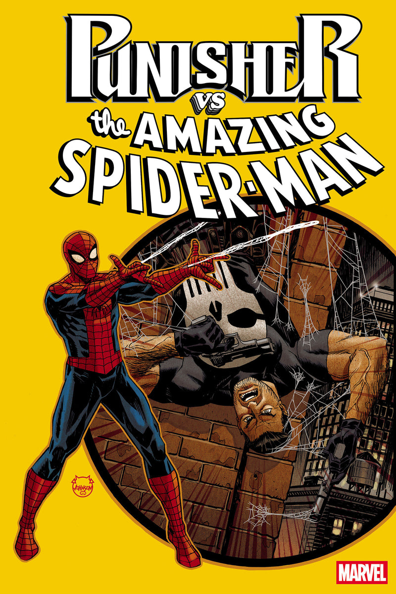 PUNISHER VS SPIDER-MAN (2026) #1 DAVE JOHNSON FOIL VAR