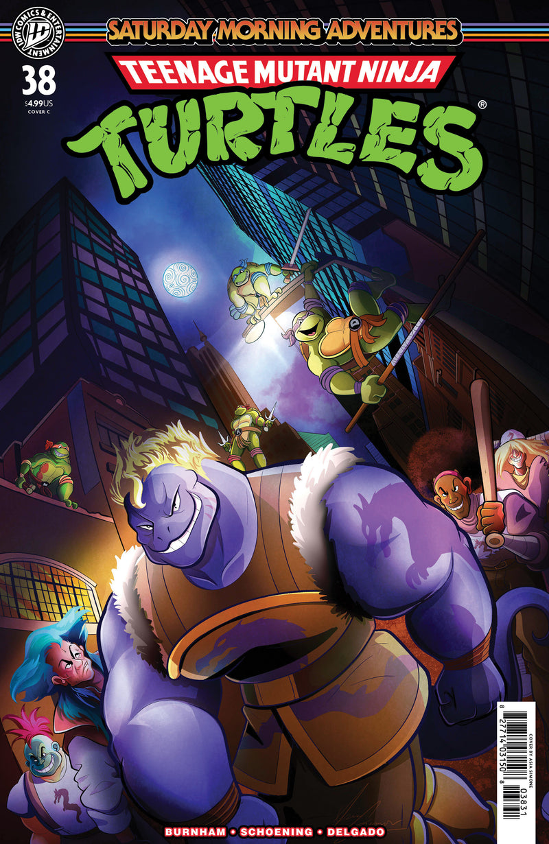 TMNT SATURDAY MORNING ADVENTURES CONTINUED (2023) #38 CVR C SIMONE