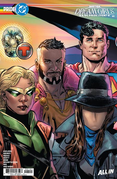 JUSTICE LEAGUE DREAM GIRLS A DC PRIDE EVENT (2026) #1 CVR B PHIL JIMENEZ CONNECTING CARD STOCK VAR