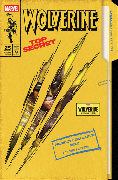 WOLVERINE (2024) #25 JOCK MARVEL GAMES VAR