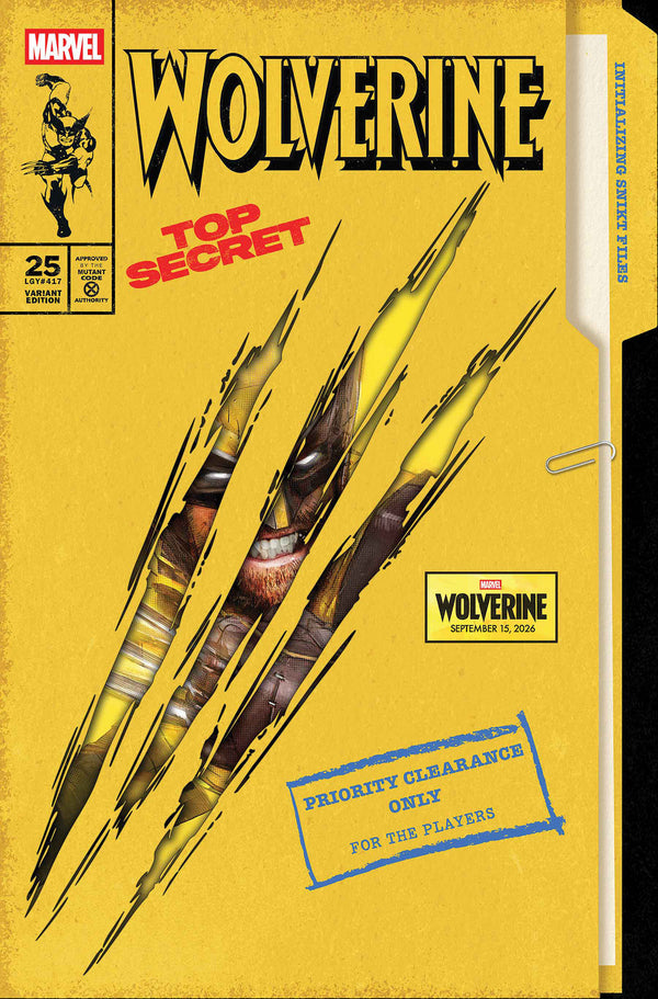 WOLVERINE (2024) #25 JOCK MARVEL GAMES VAR