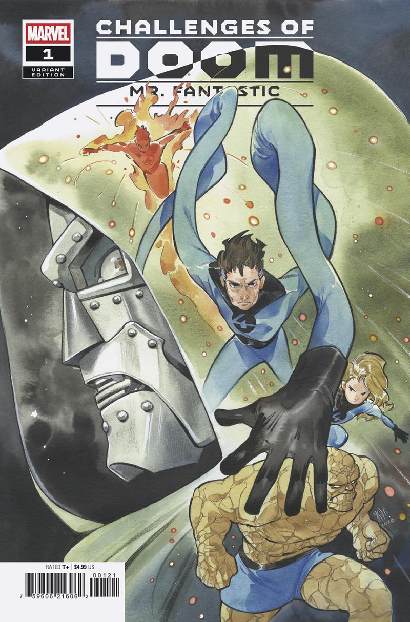 CHALLENGES OF DOOM MR FANTASTIC (2026) #1 (ONE SHOT) PEACH MOMOKO VAR
