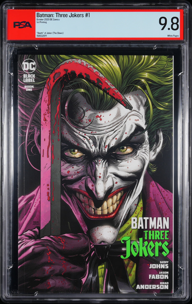 BATMAN: THREE JOKERS (2020) #1 PSA 9.8