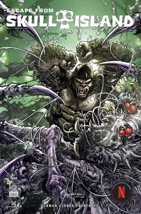 ESCAPE FROM SKULL ISLAND TP DIRECT MARKET VAR