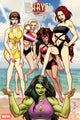 MARVEL SWIMSUIT SPECIAL BRAND NEW BEACH DAY (2026) #1 (ONE SHOT) 25 COPY INCV JOHN ROMITA JR. VAR