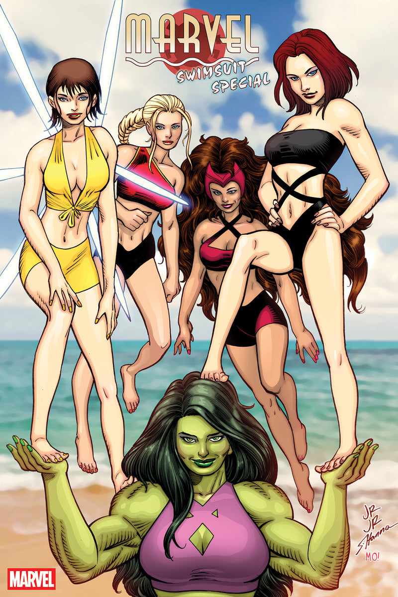 MARVEL SWIMSUIT SPECIAL BRAND NEW BEACH DAY (2026) #1 (ONE SHOT) 25 COPY INCV JOHN ROMITA JR. VAR