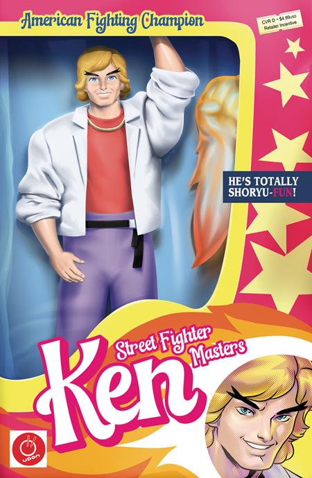 STREET FIGHTER MASTERS KEN (2026) #1 (ONE SHOT) CVR D INC 1:5 JEFFREY CRUZ VAR
