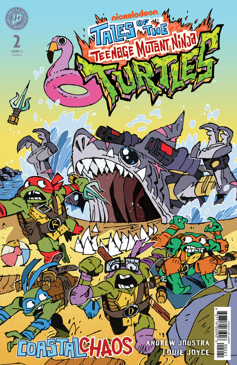 TALES OF THE TEENAGE MUTANT NINJA TURTLES COASTAL CHAOS (2026) #2 CVR B LANKRY